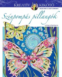 Maľovanky pre dospelých Színpompás pillangók - Színezőkönyv - Marjorie Sarnat