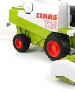 Hračky - dopravné stroje a traktory BRUDER - 02120 Kombajn Claas Lexion 480