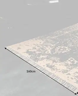 Koberce LuxD Dizajnový koberec Palani 230 x 160 cm béžovo-sivý