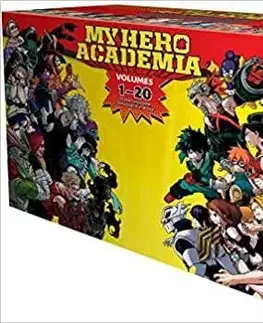 Manga My Hero Academia Box 1-20 (anglicky) - Kóhei Horikoši