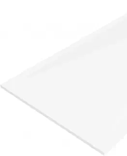 Vane MEXEN/S - Stone+ obdĺžniková sprchová vanička 160 x 70, biela, mriežka čierna 44107016-B