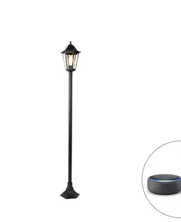 Vonkajsie osvetlenie Inteligentné stojace vonkajšie svietidlo čierne 170 cm vrátane WiFi ST64 - New Orleans