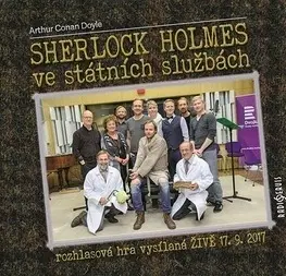 Detektívky, trilery, horory Radioservis Sherlock Holmes ve státních službách - audiokniha