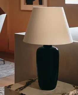Stolové lampy Audo Copenhagen Audo Torso stolová lampa, čierna/biela, 57 cm
