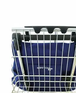 Nákupné tašky a košíky Rolser Nákupná taška na kolieskach I-Max 2 Logic RSG, čierno-biela