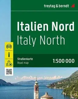 Do auta Taliansko sever 1:500 000 - automapa
