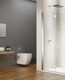 Sprchovacie kúty GELCO - LORO sprchové dvere skladacie 800 číre sklo GN4580