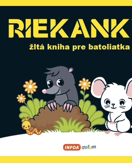 Básničky a hádanky pre deti Riekanky - žltá kniha pre batoliatka (SK vydanie)