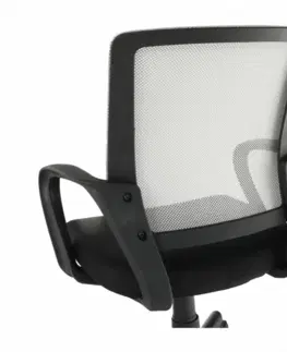 Kancelárske stoličky Kancelárska stolička ADRA Tempo Kondela Sivá / čierna