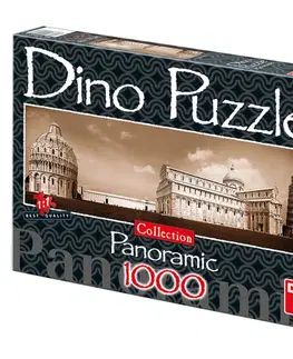 1000 dielikov Dino Toys Puzzle Pohľad na Pisu 1000 Panoramic Dino