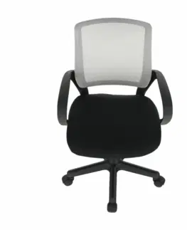 Kancelárske kreslá Kancelárska stolička, sivá, ADRA