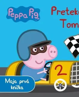 Leporelá, krabičky, puzzle knihy Peppa Pig - Pretekár Tom
