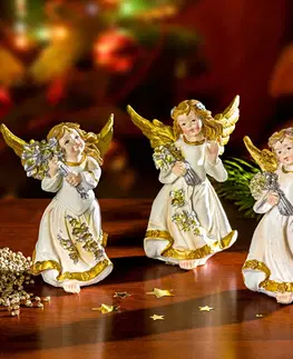 Drobné dekorácie a doplnky Súprava anjelov