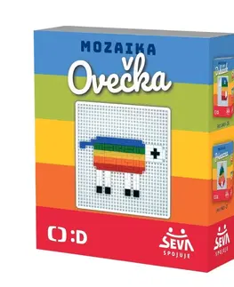 Kreatívne a výtvarné hračky SEVA - Mozaika - Ovečka