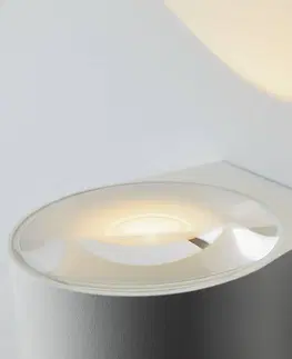 Vonkajšie nástenné svietidlá LOOM DESIGN LOOM DESIGN Frey LED nástenné svietidlo IP65 2x6W biele