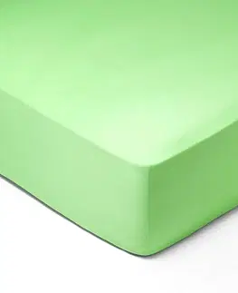 Plachty Forbyt, Prestieradlo, Jersey, svetlo zelená 150 x 200 cm