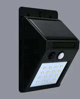 Vonkajšie moderné svietidlá Solární svítidlo Box Mini 307644 2,2W 6400K IP44