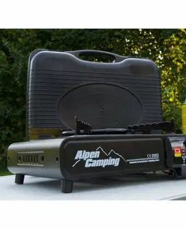 Outdoorové variče Alpen Camping plynový varič