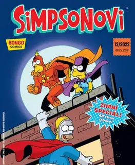 Komiksy Simpsonovi 12/2022 - neuvedený,Filip Škába