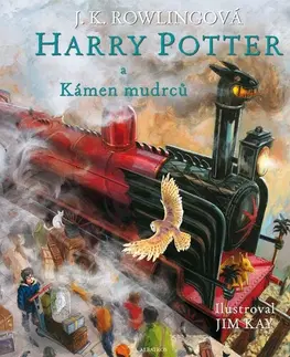 Fantasy, upíri Harry Potter a Kámen mudrců - ilustrované vydání, 2. vydání - Joanne K. Rowling,Jim Kay,Vladimír Medek