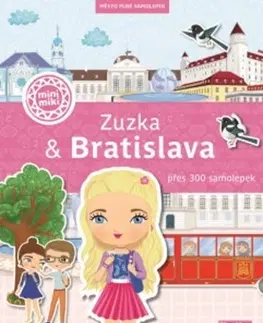 Nalepovačky, vystrihovačky, skladačky Zuzka & Bratislava (CZ)