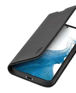 Puzdrá na mobilné telefóny Puzdro SBS Book Wallet Lite pre Samsung Galaxy S23, čierne TEBKLITESAS23K