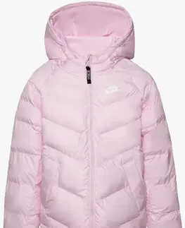 Detské bundy a kabáty Nike Sportswear Older Kids Synthetic-Fill Hooded S