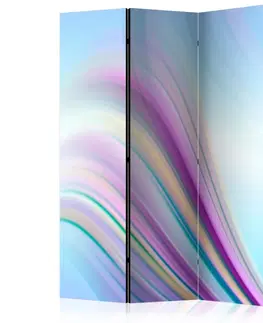 Paravány Paraván Rainbow abstract background Dekorhome 135x172 cm (3-dielny)