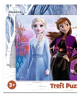 Hračky puzzle TREFL - Puzzle 15 dielikov Zázračný svet Anny a Elsy / Frozen 2