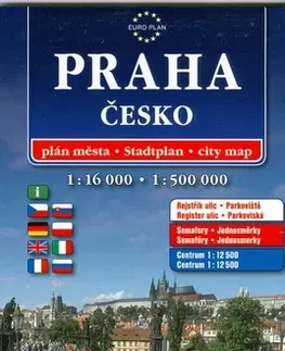 Do auta Česko Praha automapa 1:500 000 - Kolektív autorov