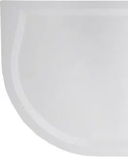 Vane GELCO - RIVA sprchová vanička z liateho mramoru, štvrťkruh 120x90 cm, pravý GR12090R