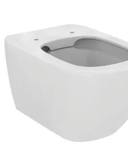 Kúpeľňa GEBERIT DuofixBasic s matným tlačidlom DELTA21 + WC Ideal Standard Tesi se sedlem RIMLESS 458.103.00.1 21MA TE2