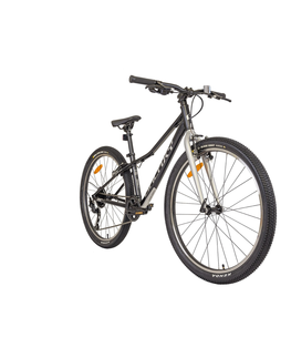 Bicykle Juniorský horský bicykel Galaxy Orbit 26" - model 2024 čierna - 13" (130-150 cm)
