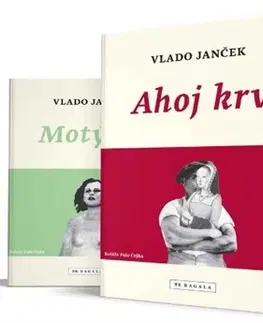 Slovenská poézia Sada 3x Janček (Motýľov / Kocúrov / Ahoj krv) - Vlado Janček