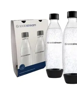 Sodastream a ďalšie výrobníky perlivej vody Sodastream Fľaša Fuse Black 2x 1 l, do umývačky