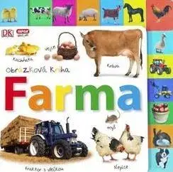 Leporelá, krabičky, puzzle knihy Farma - Obrázková kniha