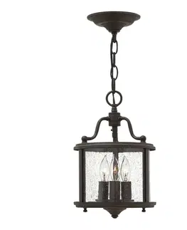 Závesné svietidlá HINKLEY Anticky navrhnutá závesná lampa Gentry