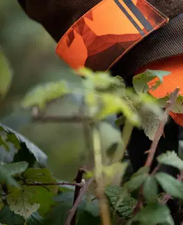 čiapky Poľovnícke rukavice Supertrack 100 V2 oranžové