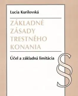 Trestné právo Základné zásady trestného konania - Lucia Kurilovská