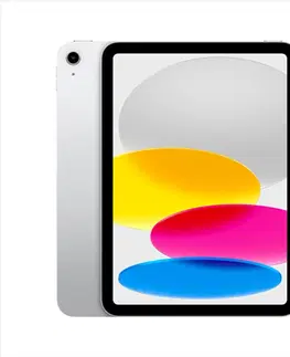 Tablety Apple iPad 10.9" (2022) Wi-Fi 64 GB, silver MPQ03FDA