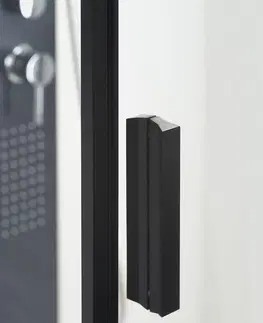 Sprchové dvere POLYSAN - Zoom Line Black štvorcová sprchová zástena 900x900 L/P varianta ZL1290BZL3290B