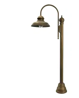 Verejné osvetlenie Moretti Luce Stĺpové svietidlo Luca 270 cm
