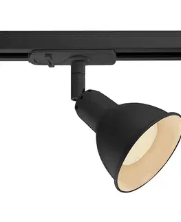 Svietidlá pre 1fázové koľajnicové svetelné systémy Nordlux Svetlo Single pre Link koľajnicový systém, čierne