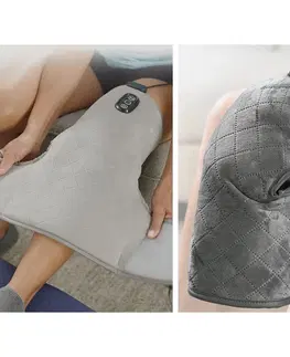 Elektrické deky Masážna nahrievacia bandáž na koleno