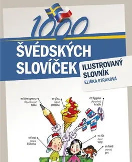 Učebnice a príručky 1000 švédských slovíček - Eliška Straková