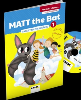Učebnice a príručky MATT the Bat 1 - angličtina pre prvákov + CD - pracovná učebnica - Kolektív autorov
