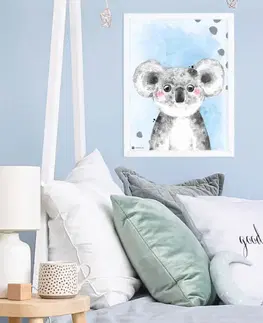 Obrazy do detskej izby Obraz do detskej izby - Farebný s koalou