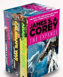 Sci-fi a fantasy The Expanse Box Set Books 1-3 (Leviathan Wakes, Caliban's War, Abaddon's Gate) - James S.A. Corey