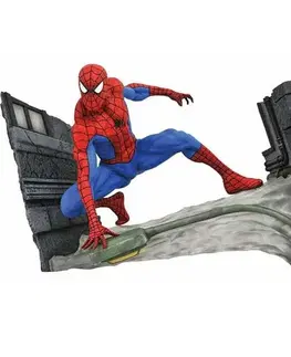 Zberateľské figúrky Figúrka Spider Man Comic Webbing Diorama (Marvel)