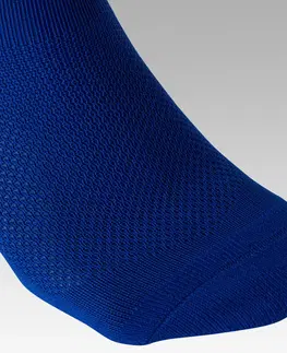 ponožky Detské futbalové podkolienky F100 modré